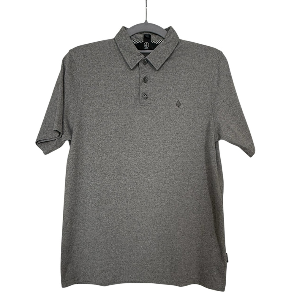 Volcom Boy’s Wowzer Gray Polo Shirt